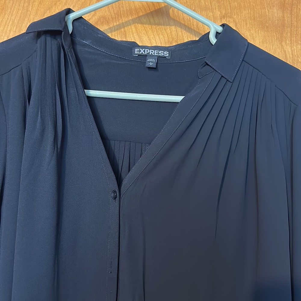 High Low Button Down - image 2